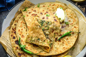 Paratha (Aloo, Gobi & Mix)