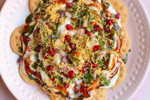 Chaat Papdi with Bhalla