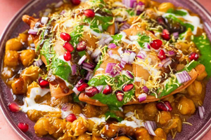 Samosa Chana Plate